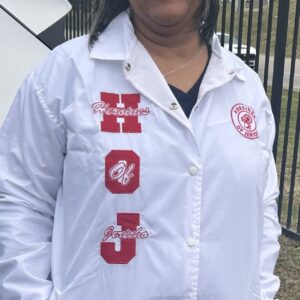 Heroines of Jericho Line Jackets – Red & White Collection
