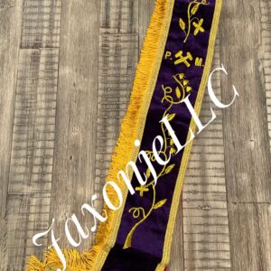 OES Regalia Past Worthy Matron Sash