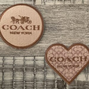 ✨ Coach Luxury Embroidered Iron-On Patches