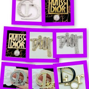 Luxury CD Designer Brooch
