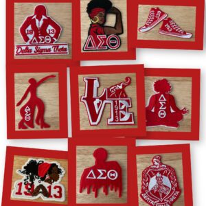 ✨ Delta Luxury Embroidered Iron-On Patches