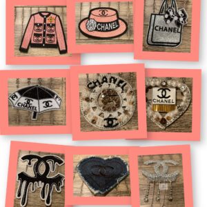 ✨CC- Luxury Embroidered Iron-On & Sew-On Patches