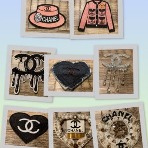 ✨CC- Luxury Embroidered Iron-On & Sew-On Patches
