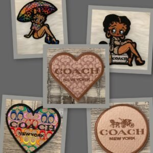 ✨ Coach Luxury Embroidered Iron-On Patches