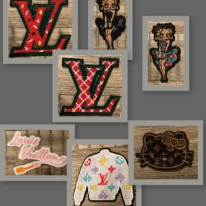 ✨ LV Luxury Embroidered Iron-On Patches