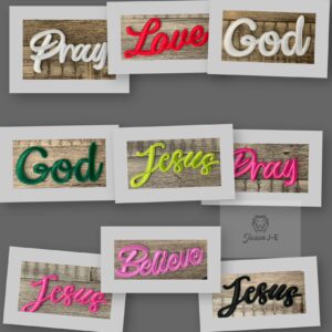 Spiritual Iron-On Patches